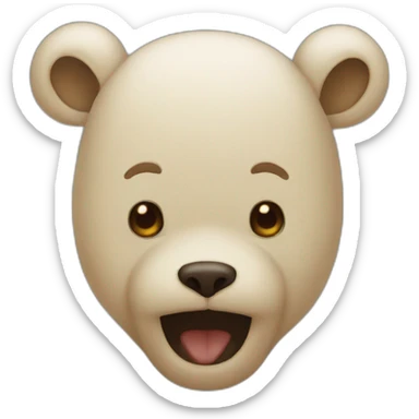 ours qui fait un fuck sticker