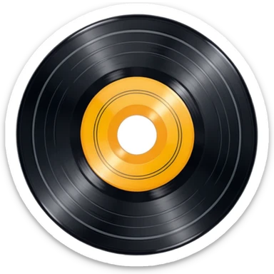 Vinyl Record sticker
