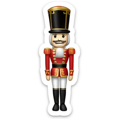nutcracker toy  sticker