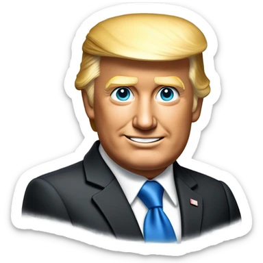 President Trump sticker