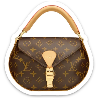 Louis Vuitton croissant bag sticker