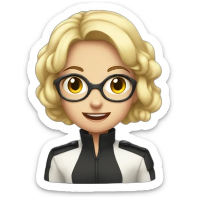 anya forger spy x family anger sticker