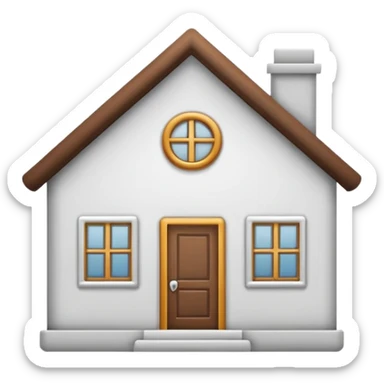 home outline icon sticker