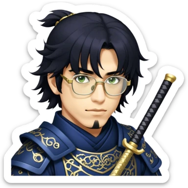 Samurai Strategist sticker