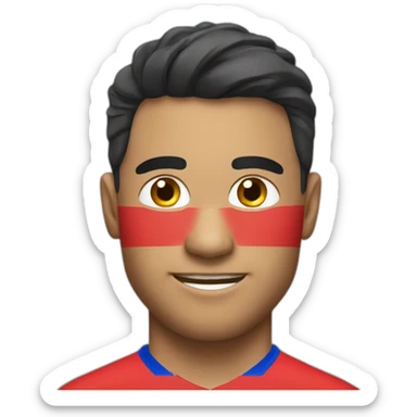 chilean soccer player sticker
