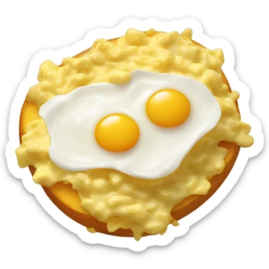Scrambled egg  sticker