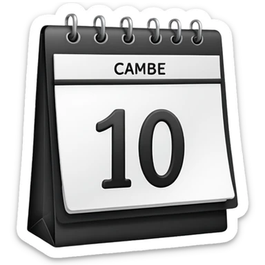 calendario con el  1 sticker