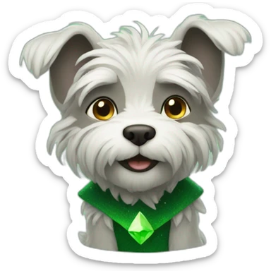 Toto in emerald city sticker