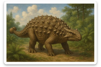 Anklyosaurus sticker