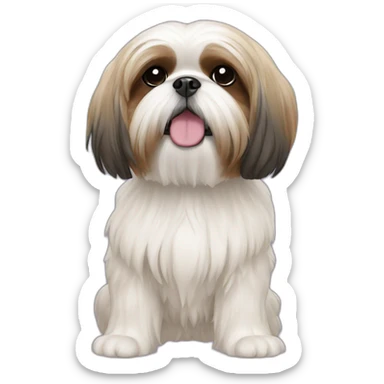 Shih tzu sticker
