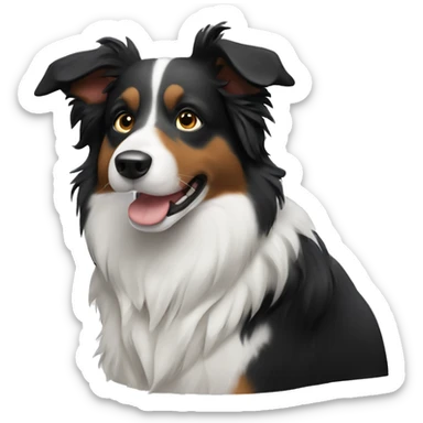 border collie sticker