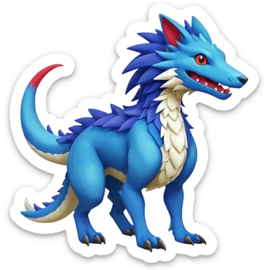  exotic Fakémon-Sergal-Pokémon-Vernid-creature sticker