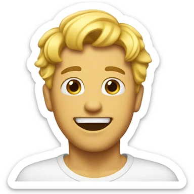 Emoji that expresses „oooops“ sticker