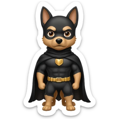Batdog  sticker