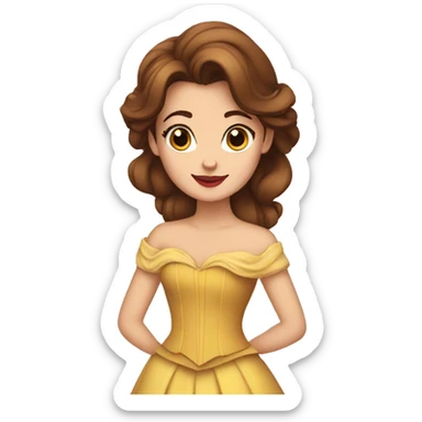 Belle sticker