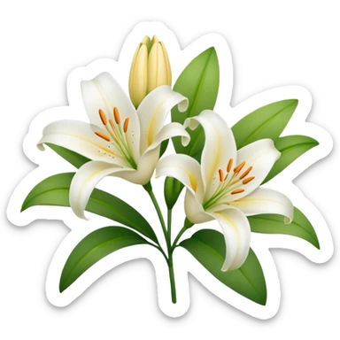 Lilies  sticker