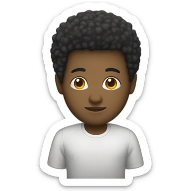 Dominican afro sticker