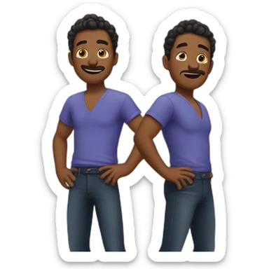 double trouble sticker