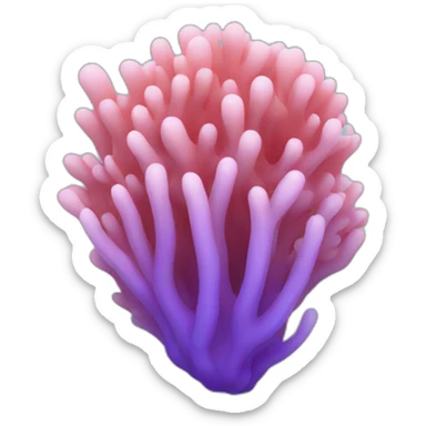 Coral sticker
