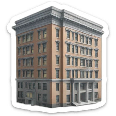 new york city building sticker