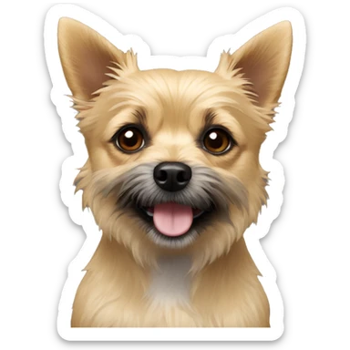 CHIHUAHUA CAIRN TERRIER MIX sticker