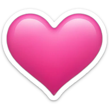 heart-pink sticker