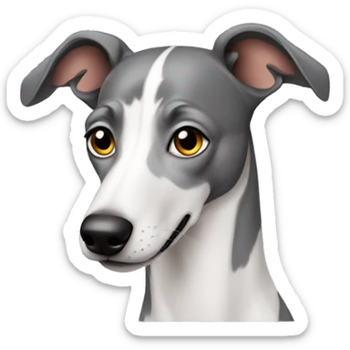 greyhound teen sticker