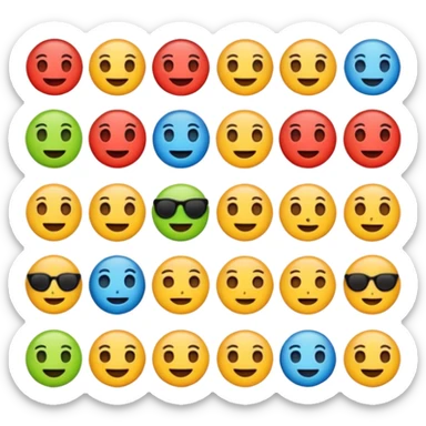 make a 67 emoji but insted of 67 put 21 sticker