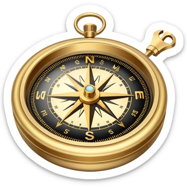 Compass pointing home for 'Home' by Westlife sticker