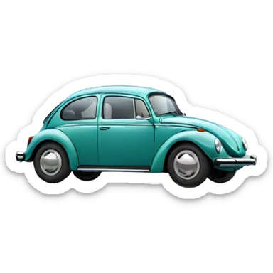 Volkswagen Beetle sticker