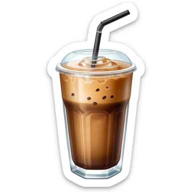 Ice coffee aesthetic  sticker