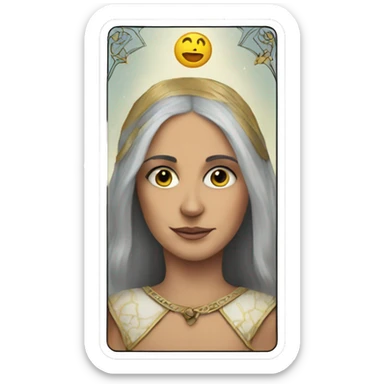 Tarot cards sticker