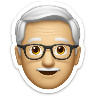 create an emoji for Marshall Rosenberg sticker