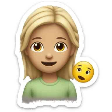 a child does not give a toy to another child sticker