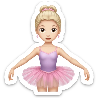 ballerina capuchina sticker
