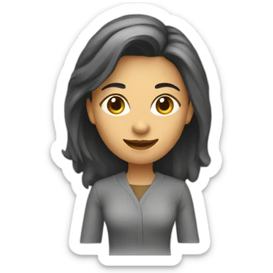 facilitator workshop woman sticker