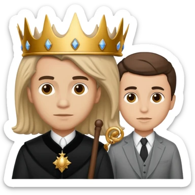 King Von and Charlie Kirk sticker
