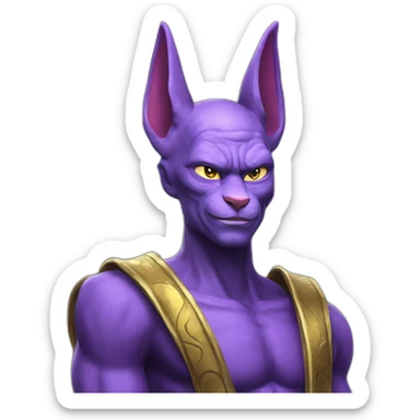 KSI beerus sticker