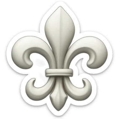 Fleur de lys sticker