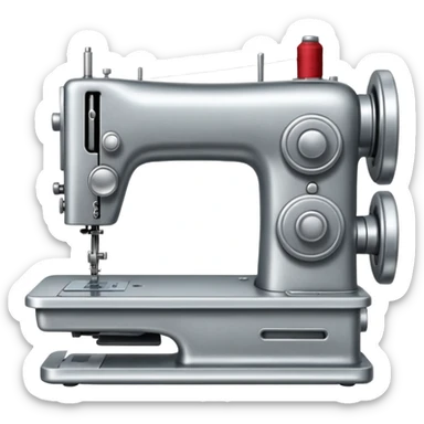 sewing machine sticker