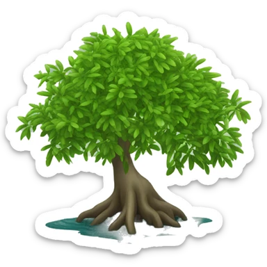 mangrove tree sticker