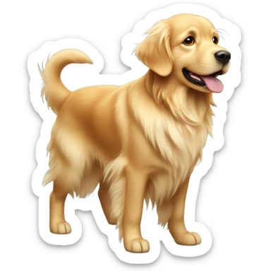 Golden retriever  sticker