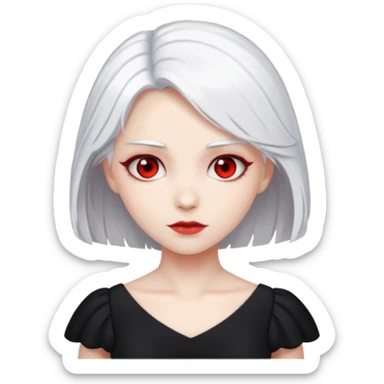 Ange diabolique  sticker