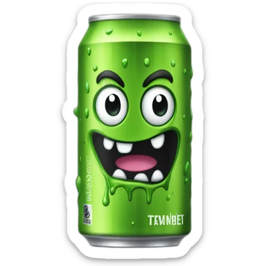 monster energy drink can sticker
