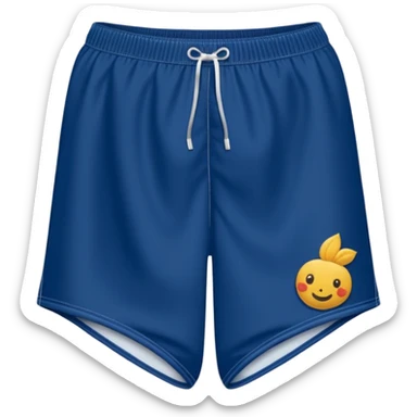 Maillot de bain bleu fonce  sticker