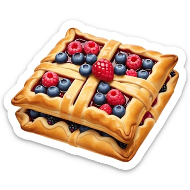 Danish berry Pastries sticker