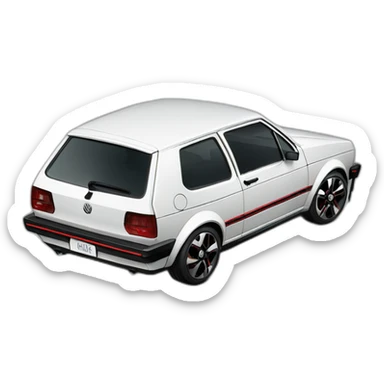 Volkswagen Golf GTI sticker