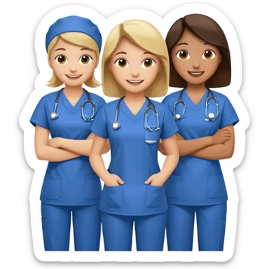 Nursing school sticker
