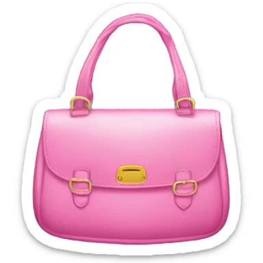 A 2000s pink handbag sticker
