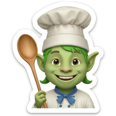 troll the chef sticker